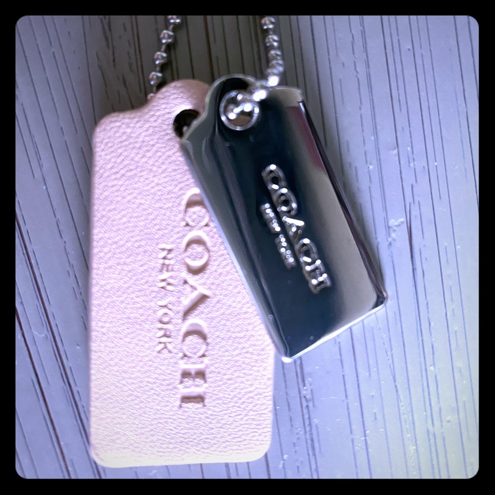 Pink limited edition Authentic Coach Keychain
